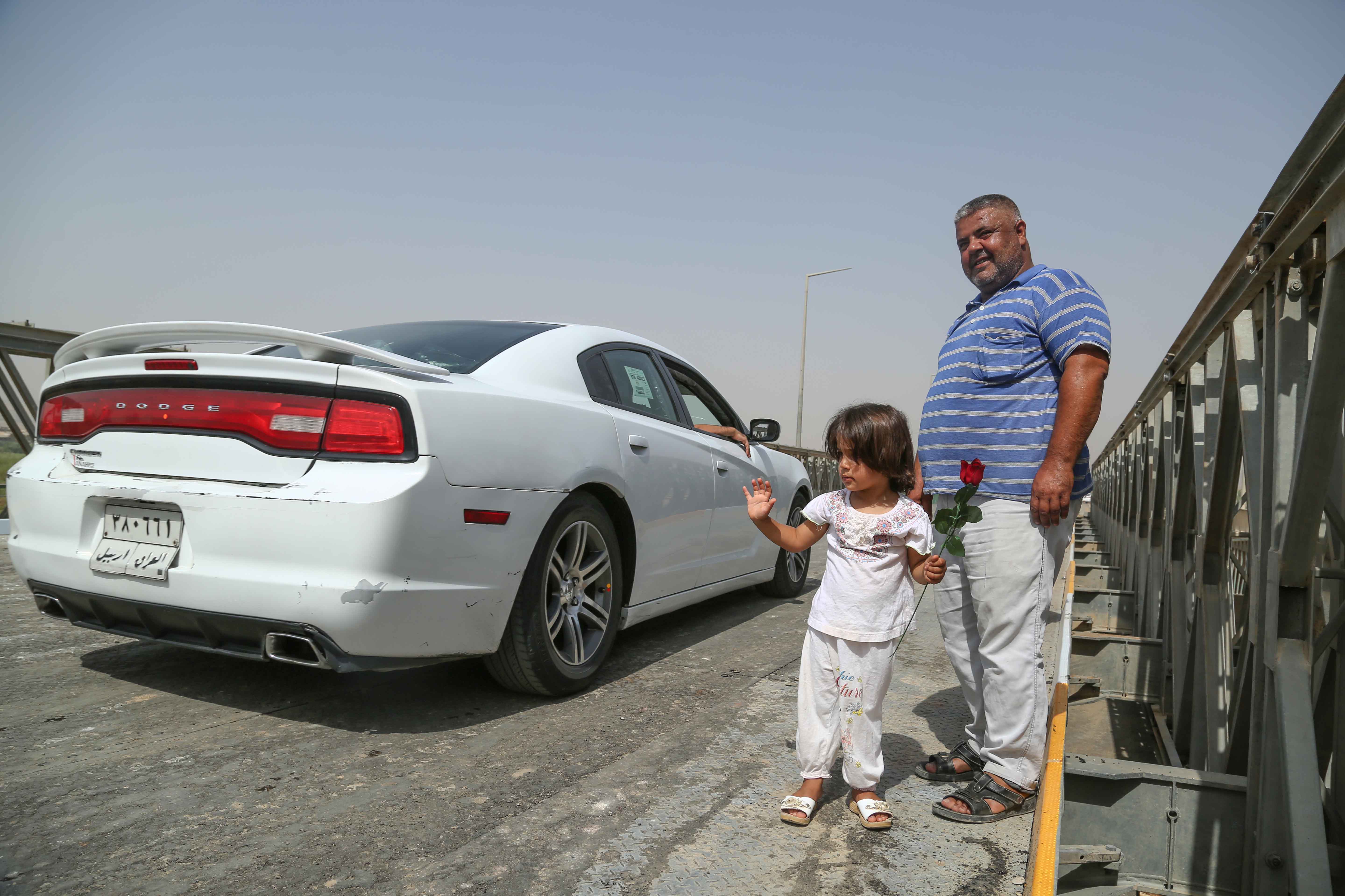 The Erbil-Kirkuk highway was officially reopened on Aug. 19 morning after 10 months of shutting down. (Photo: Kurdistan 24/Shvan Harki)